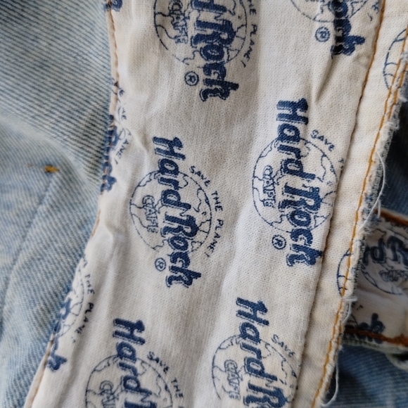 VINTAGE HARD ROCK CAFE' LONDON JACKET - Picture 5 of 9